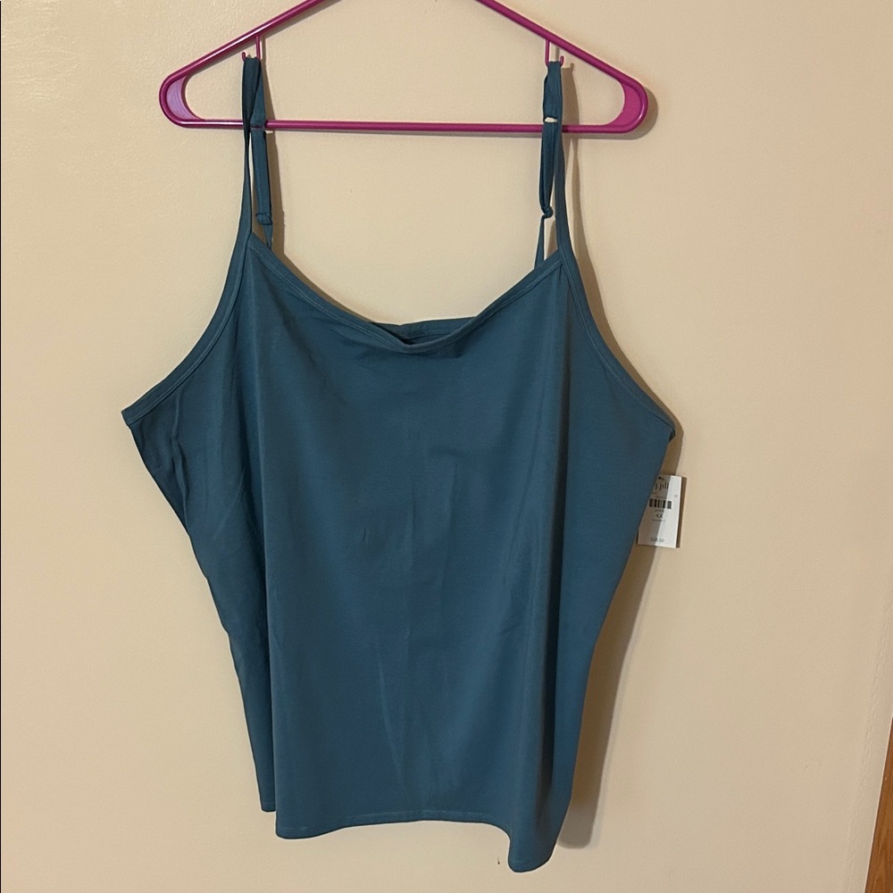 J. Jill Blue perfect cami 4x nwt